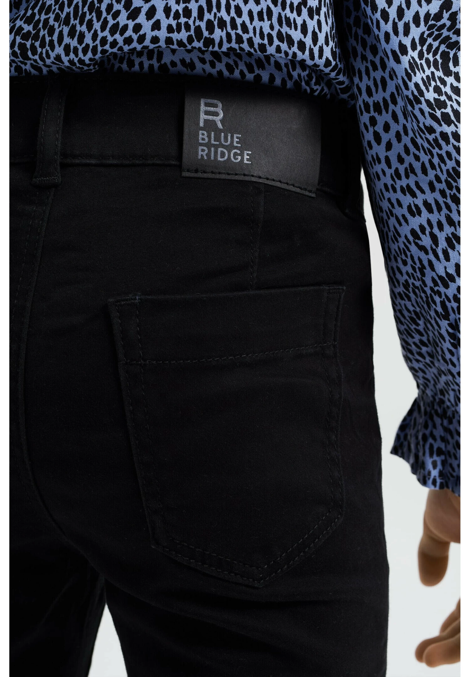 WE FASHION Super Stretch - Slim Fit Jeans - Black - Afbeelding 3