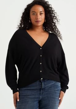 WE FASHION Curve - Vest - Black