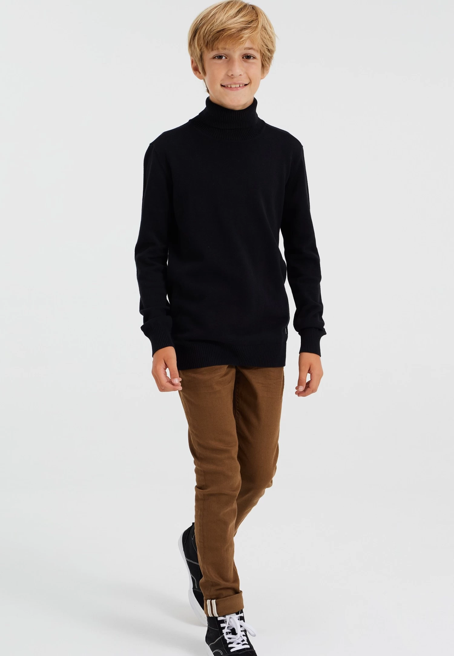 WE FASHION Coltrui - Trui - Black