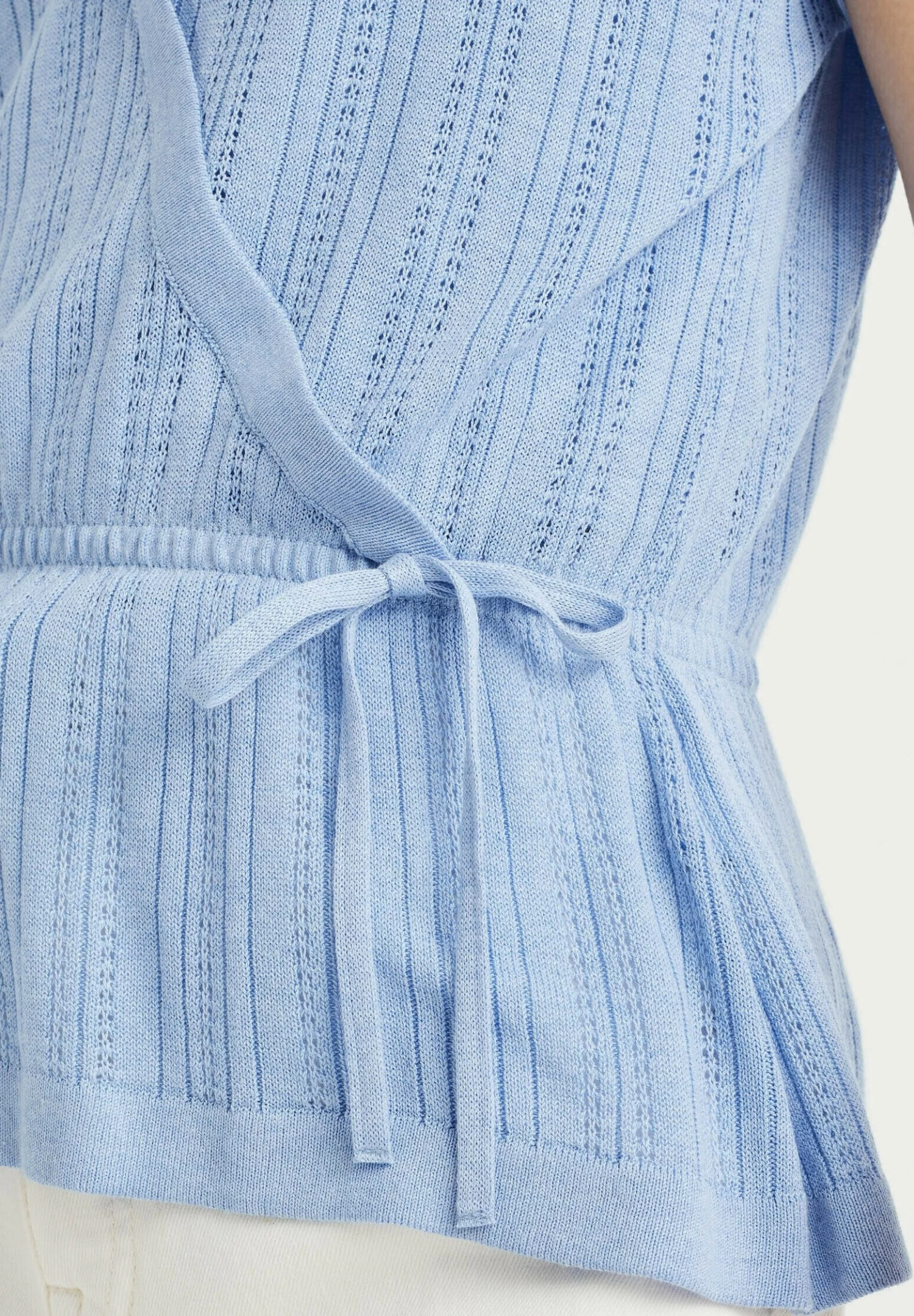 WE FASHION Met Opengewerkt Dessin - T-Shirt Print - Blue - Afbeelding 4