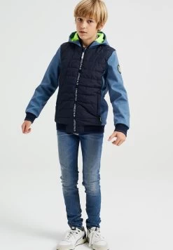 WE FASHION Met Tapedetail - Lichte Jas - Blue