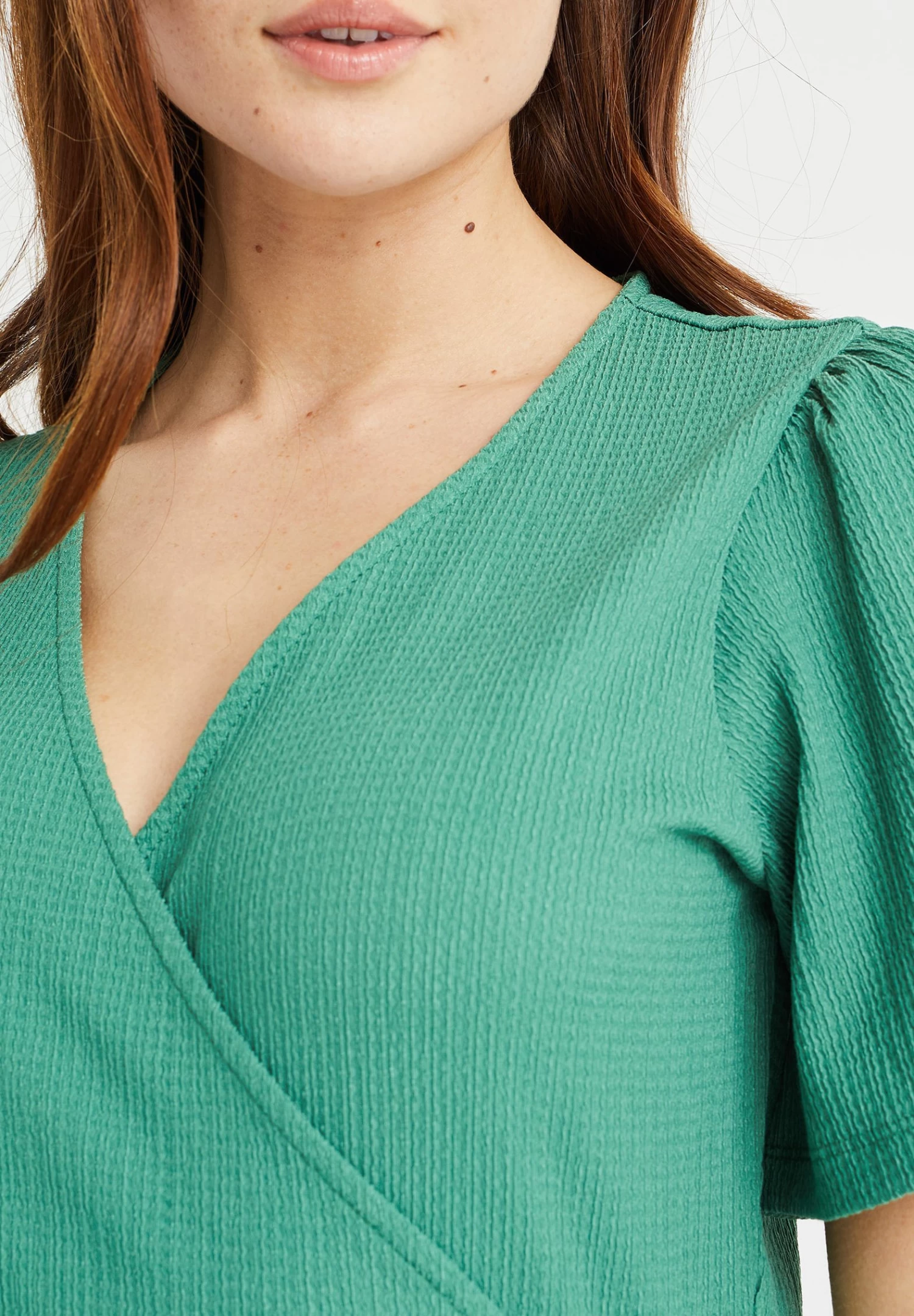 WE FASHION Met Structuur - Jurk - Green - Afbeelding 3