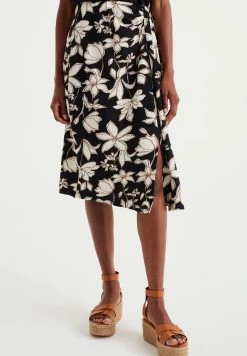 WE FASHION Wikkelrok - Black