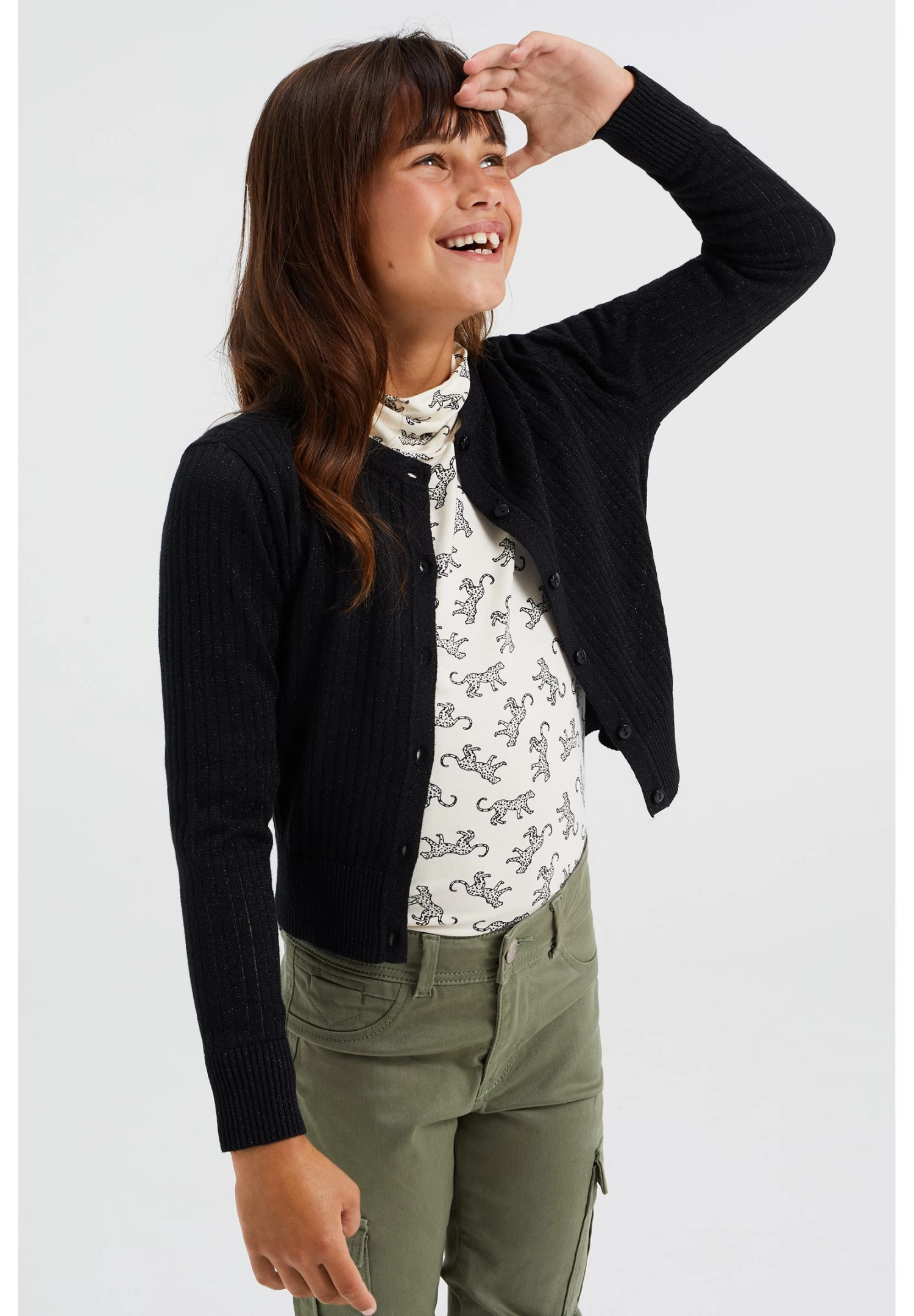 WE FASHION Vest - Black - Afbeelding 2