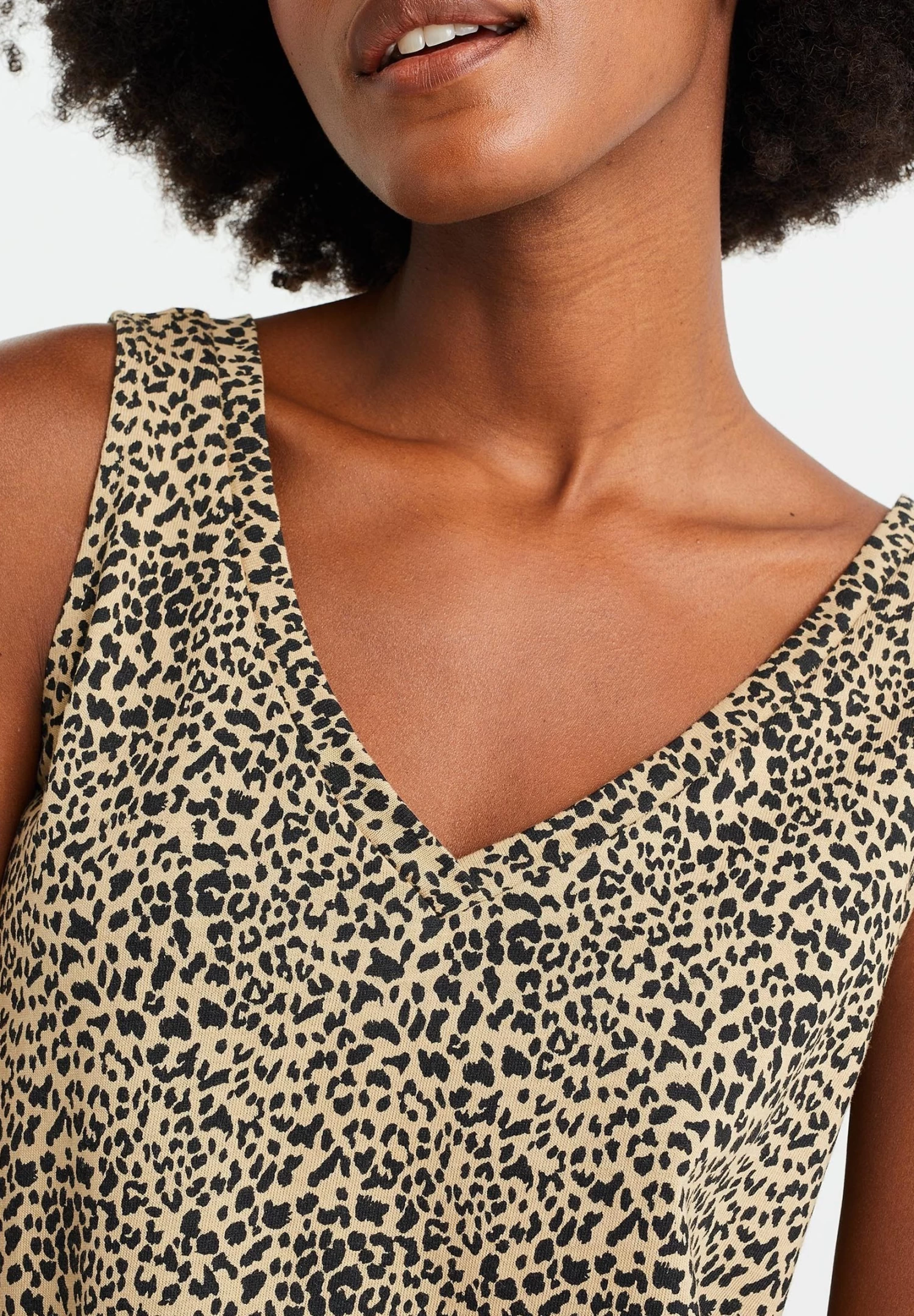 WE FASHION Singlet Met Dessin - Top - Beige - Afbeelding 4