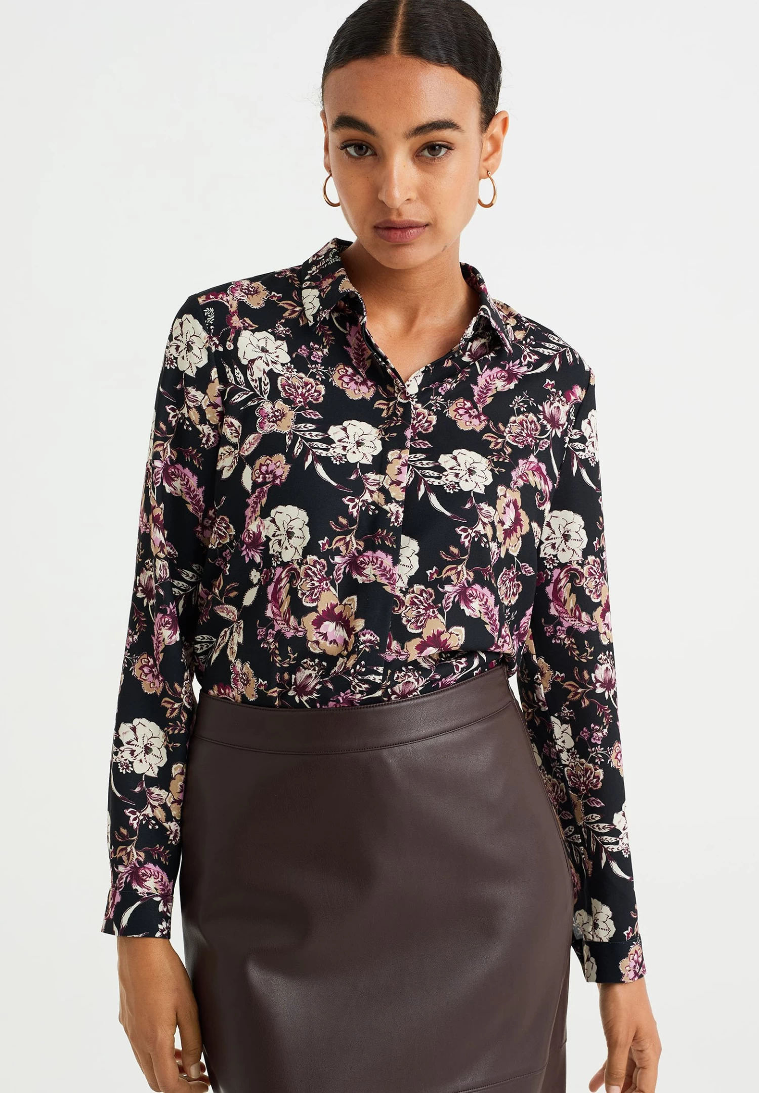 WE FASHION Overhemdblouse - Violet