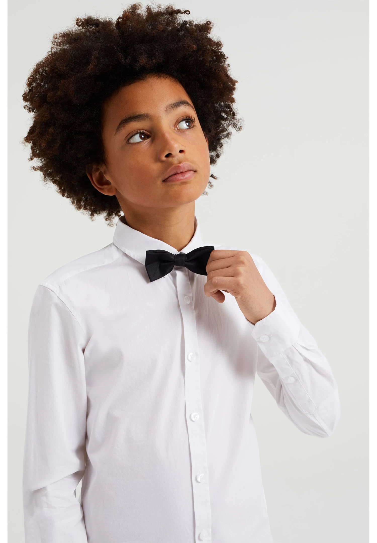 WE FASHION Met Vlinderdas - Overhemd - White - Afbeelding 2