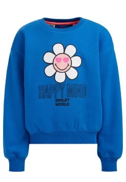 WE FASHION Smiley World Girls - Sweater - Blue