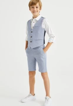 WE FASHION Met Stretch - Blazer - Blue