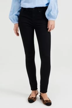 WE FASHION Blue Ridge - Jeans Skinny Fit - Black