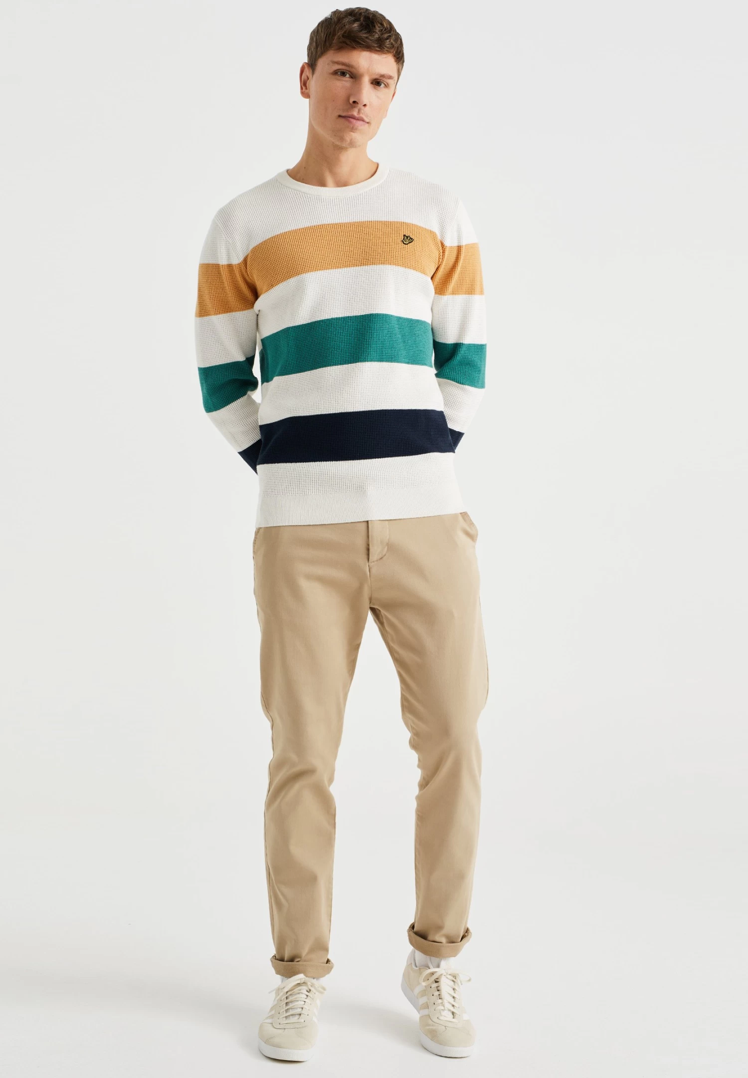 WE FASHION Structure - Trui - White - Afbeelding 2