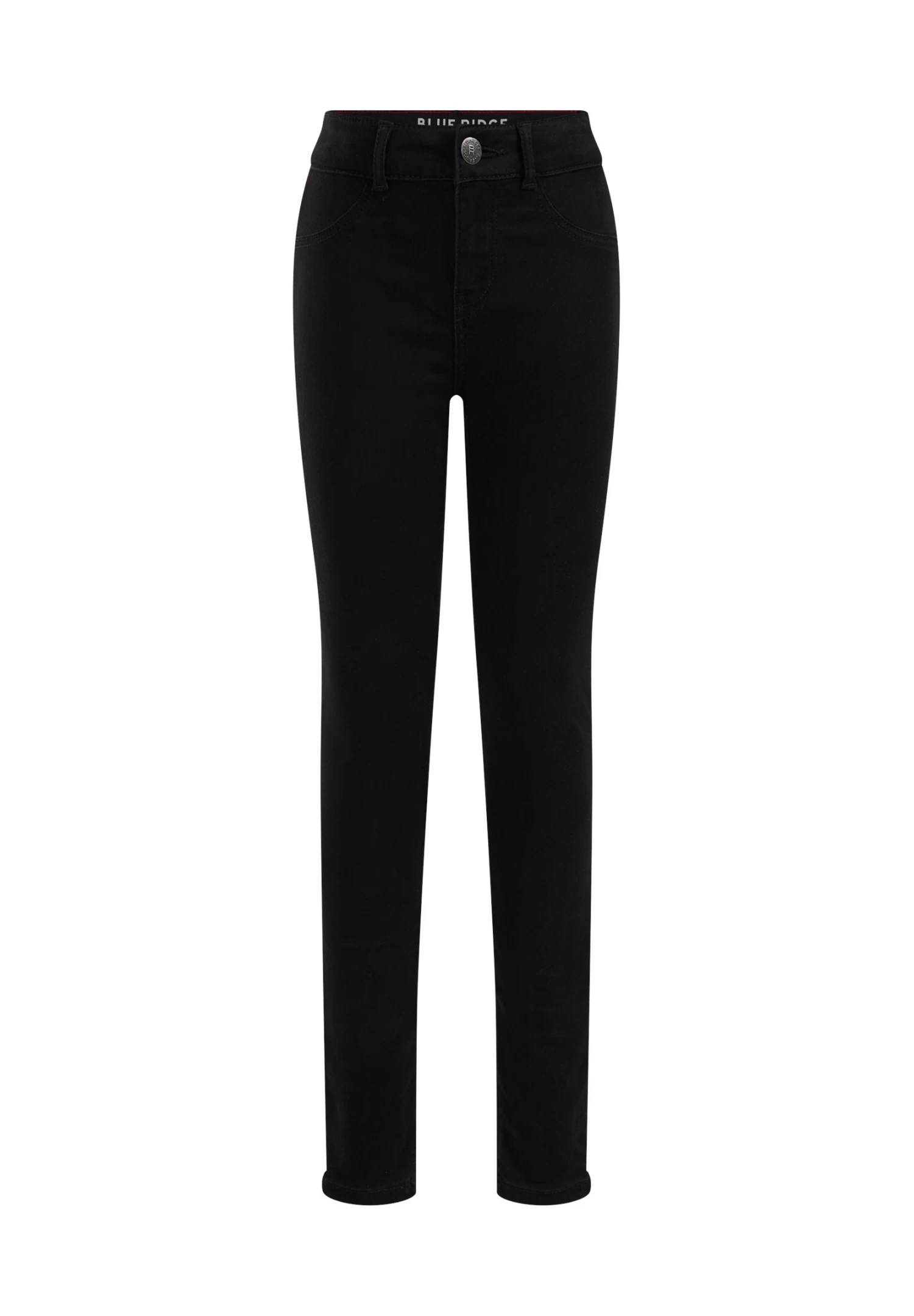 WE FASHION Super Stretch - Slim Fit Jeans - Black - Afbeelding 4