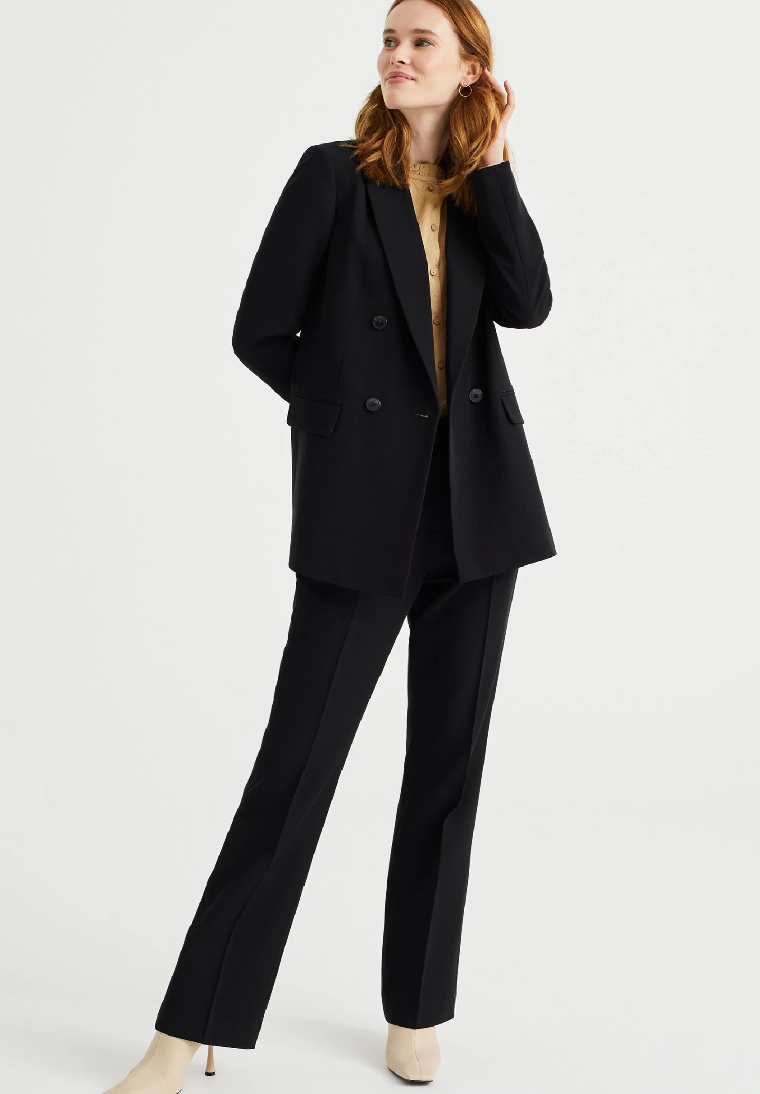 WE FASHION Regular Fit - Broek - Black - Afbeelding 2