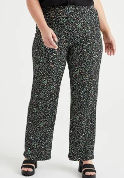 WE FASHION Curve - Broek - Black