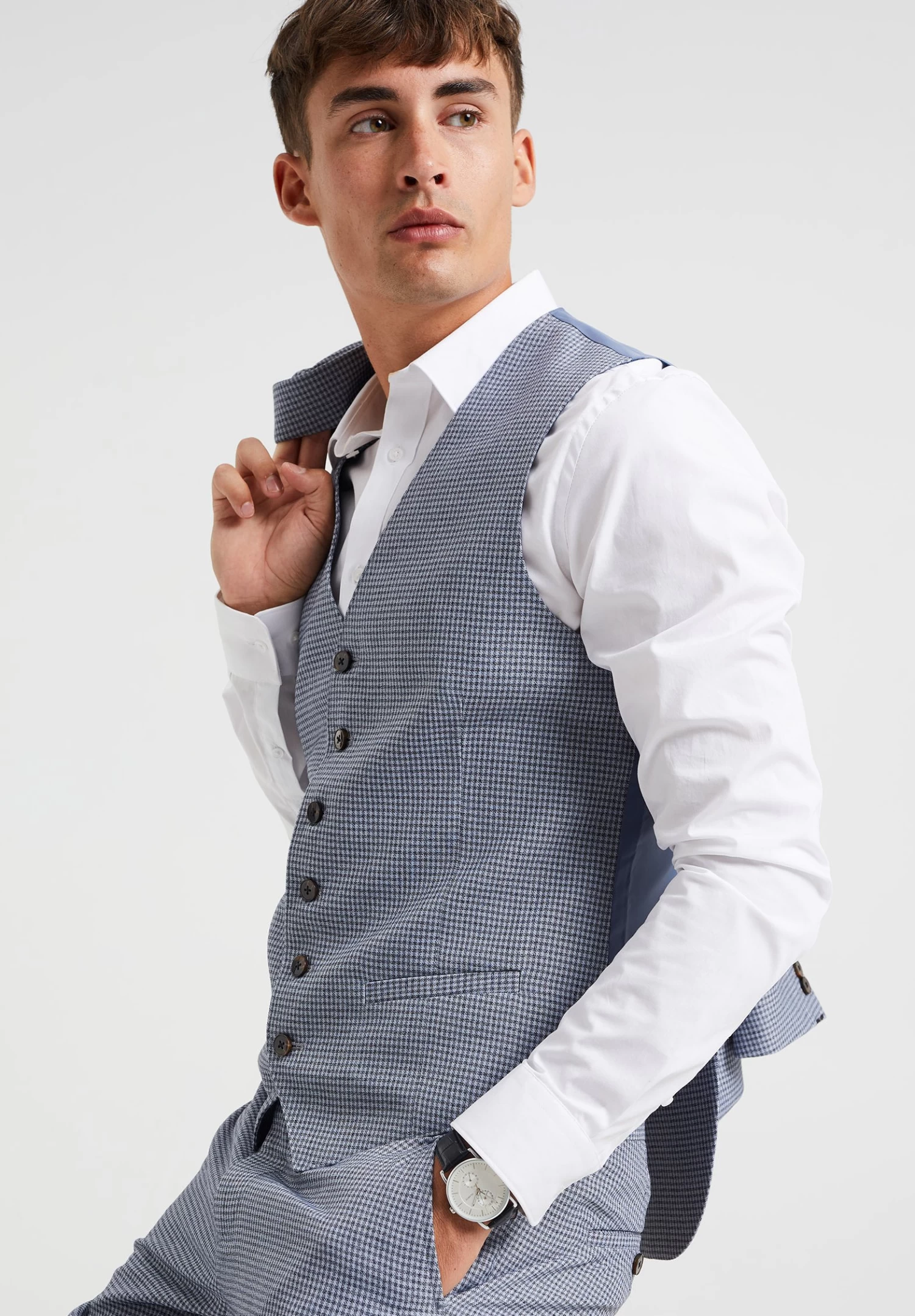 WE FASHION Bodywarmer - Blue - Afbeelding 4