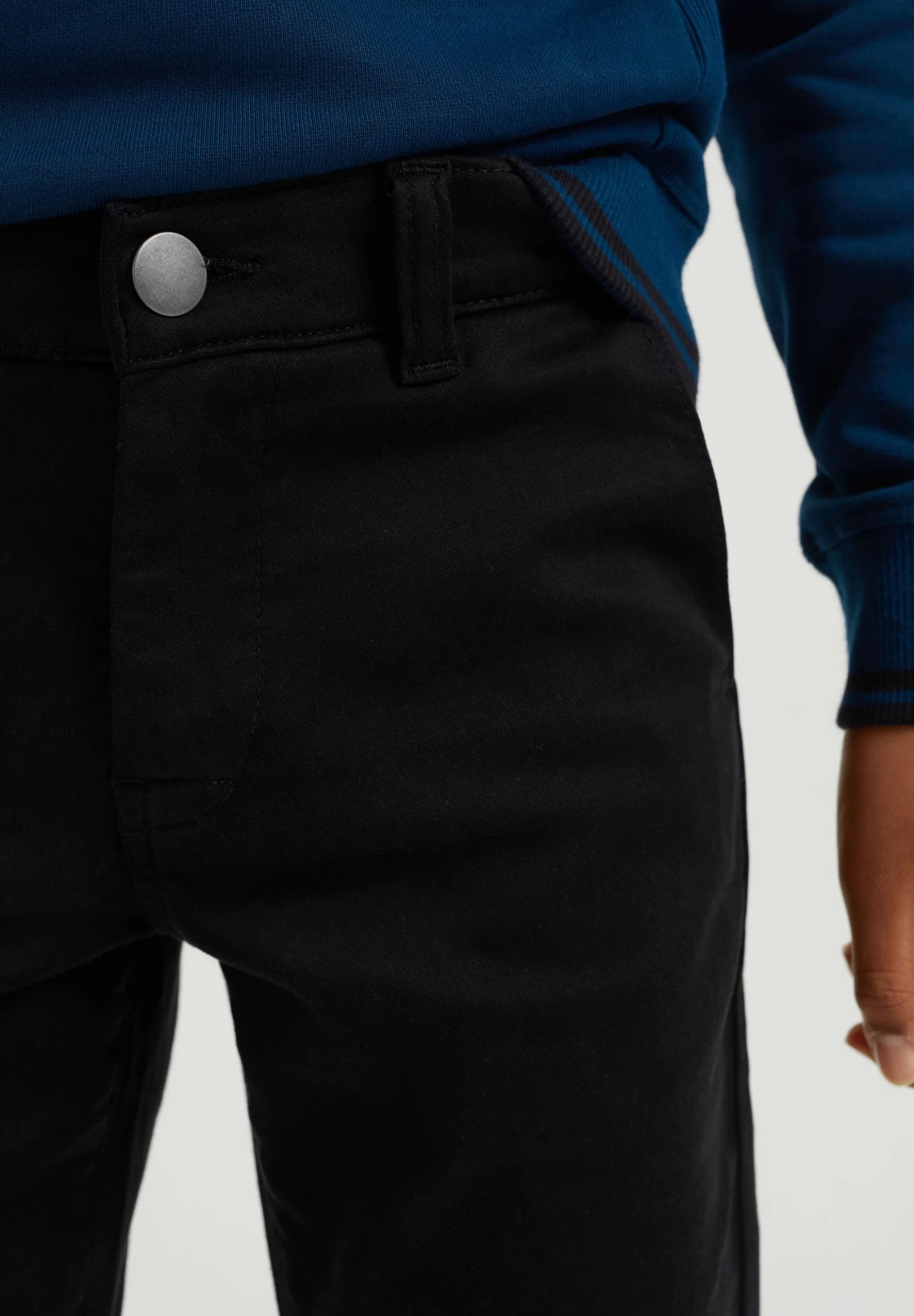 WE FASHION Slim Fit - Chino - Black - Afbeelding 3