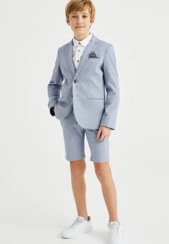 WE FASHION Gemêleerde - Shorts - Blue