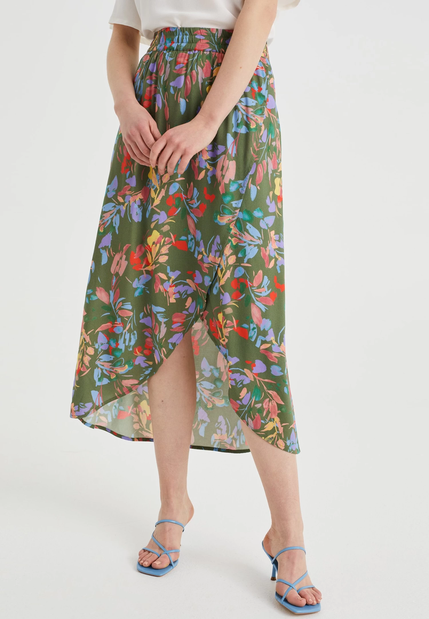 WE FASHION A-Lijn Rok - MultiColoured