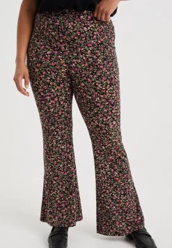 WE FASHION Curve - Broek - Green