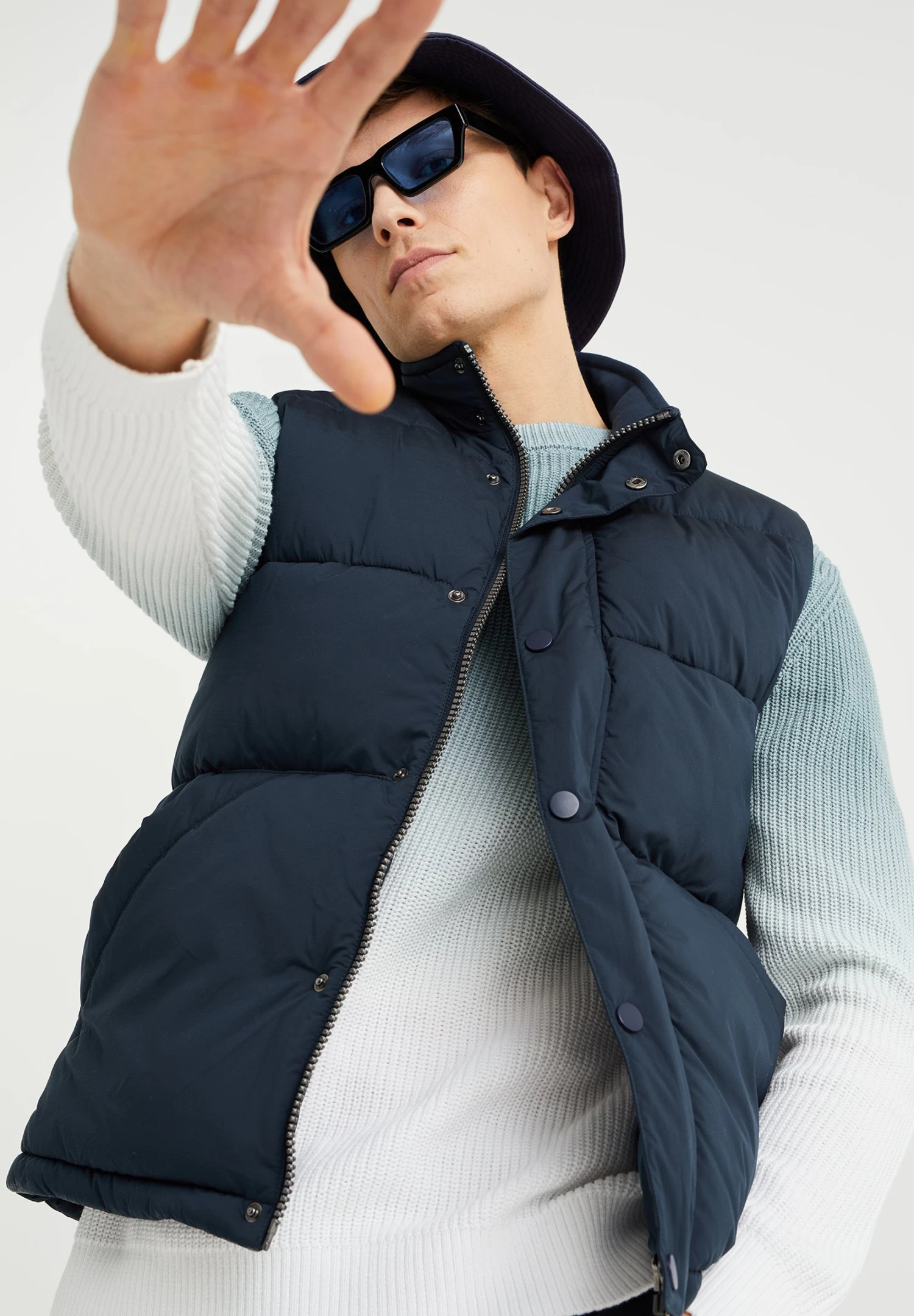 WE FASHION Dip-Dye - Trui - White - Afbeelding 4