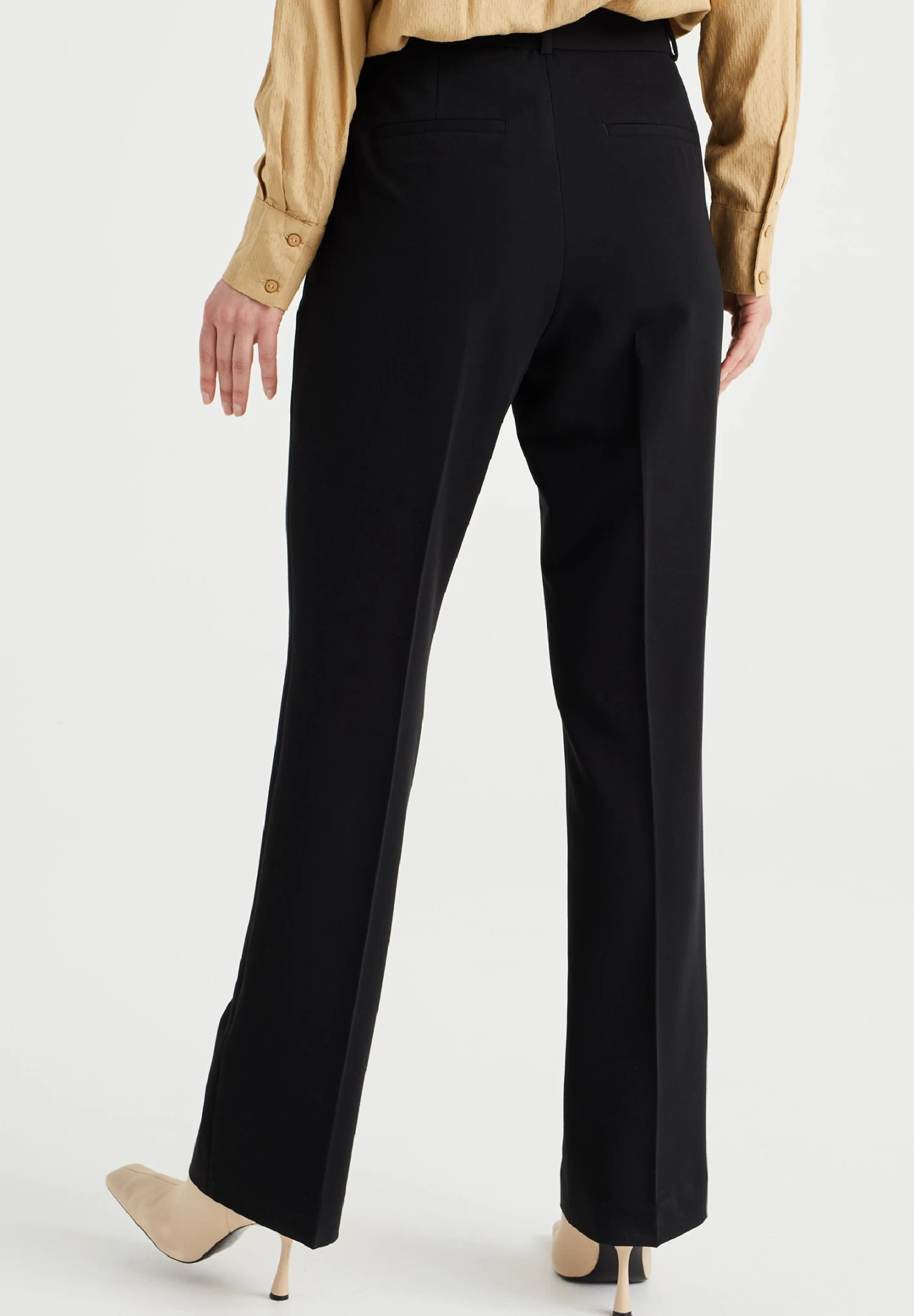WE FASHION Regular Fit - Broek - Black - Afbeelding 3