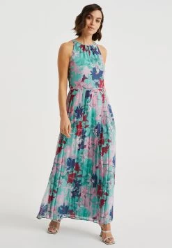 WE FASHION Met Dessin - Maxi-Jurk - Blue