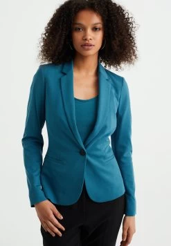 WE FASHION Getailleerde Stretch - Blazer - Blau