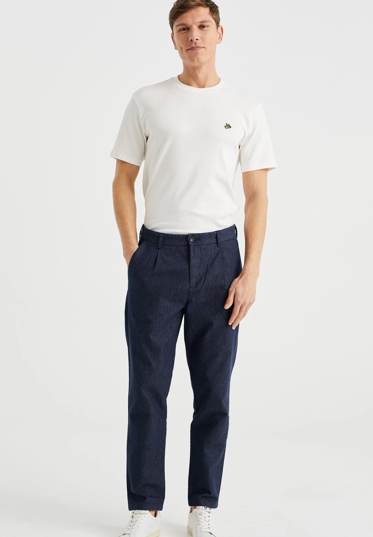WE FASHION Chino - Blue - Afbeelding 2