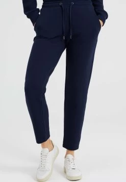 WE FASHION Slim Fit - Trainingsbroek - Blue