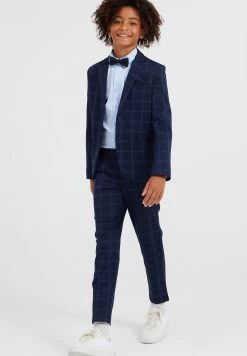 WE FASHION Met Dessin - Broek - Blue