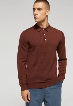 WE FASHION Poloshirt - Brown