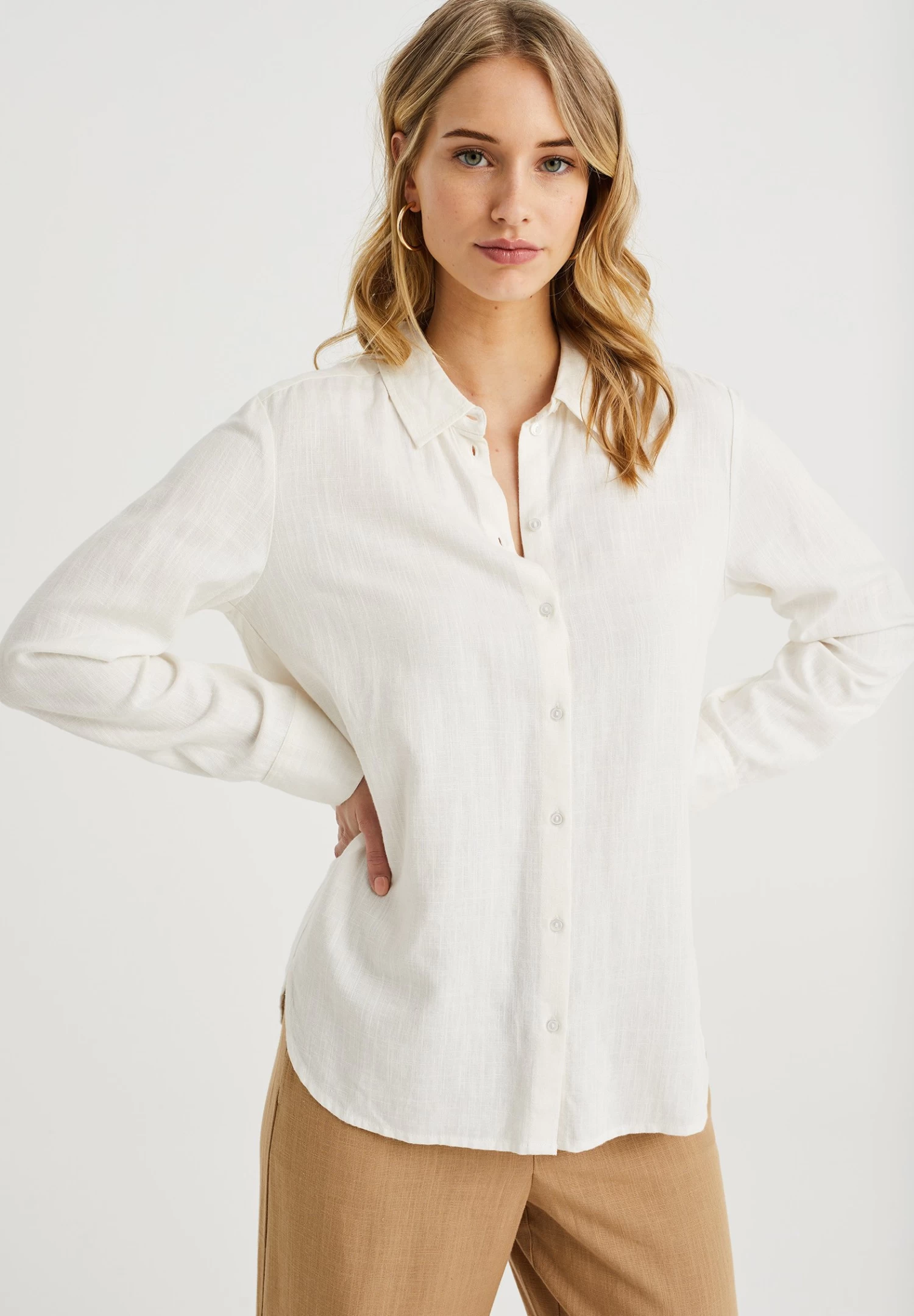 WE FASHION Van- Overhemdblouse - White