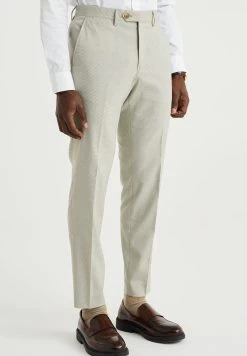 WE FASHION Met Dessin - Pantalon - Green