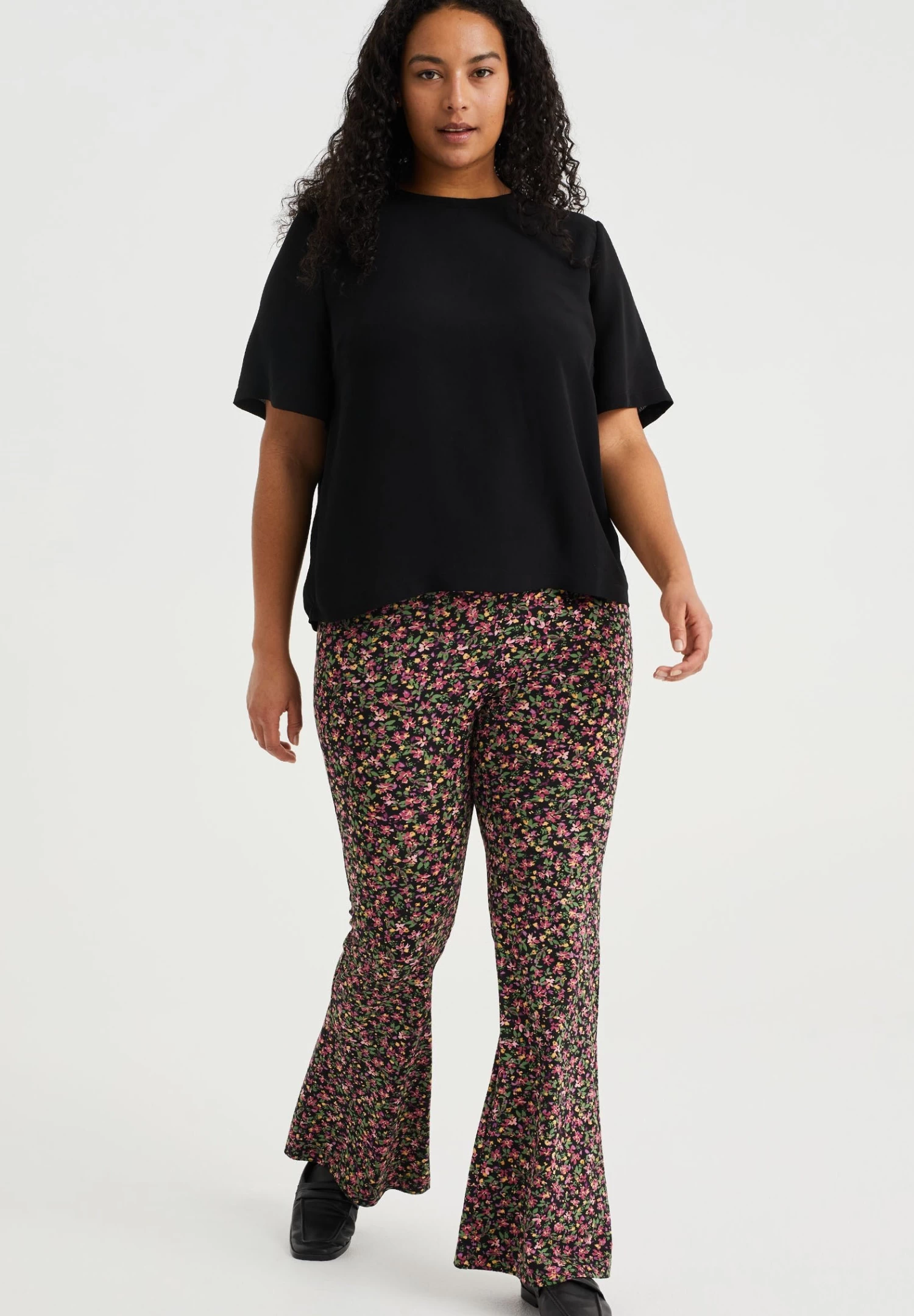 WE FASHION Curve - Broek - Green - Afbeelding 2