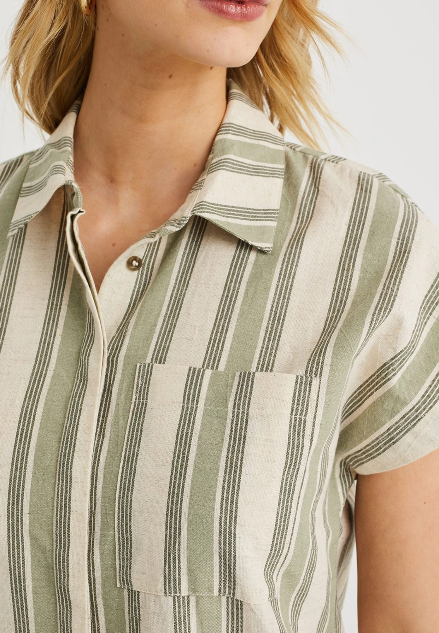 WE FASHION Met Dessin - Blousejurk - Green - Afbeelding 3