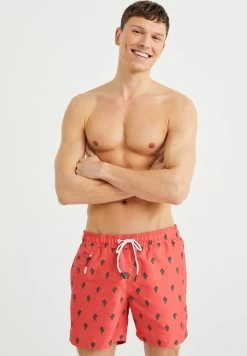 WE FASHION Zwemshorts - Red