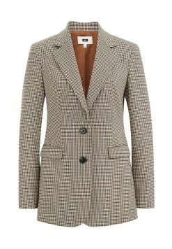 WE FASHION Halflange Jas - Beige