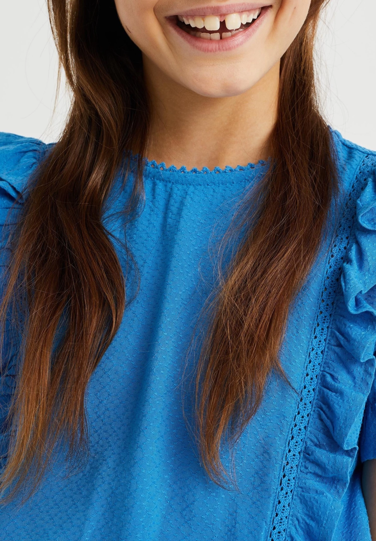 WE FASHION Met Structuur - Jurk - Blue - Afbeelding 2