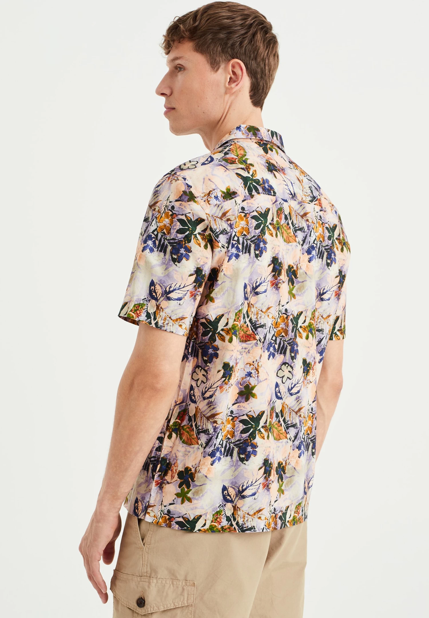 WE FASHION Regular Fit Over Met Dessin - Overhemd - Multicoloured - Afbeelding 3