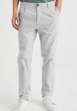 WE FASHION Tapered Fit With Pattern - Chino - White