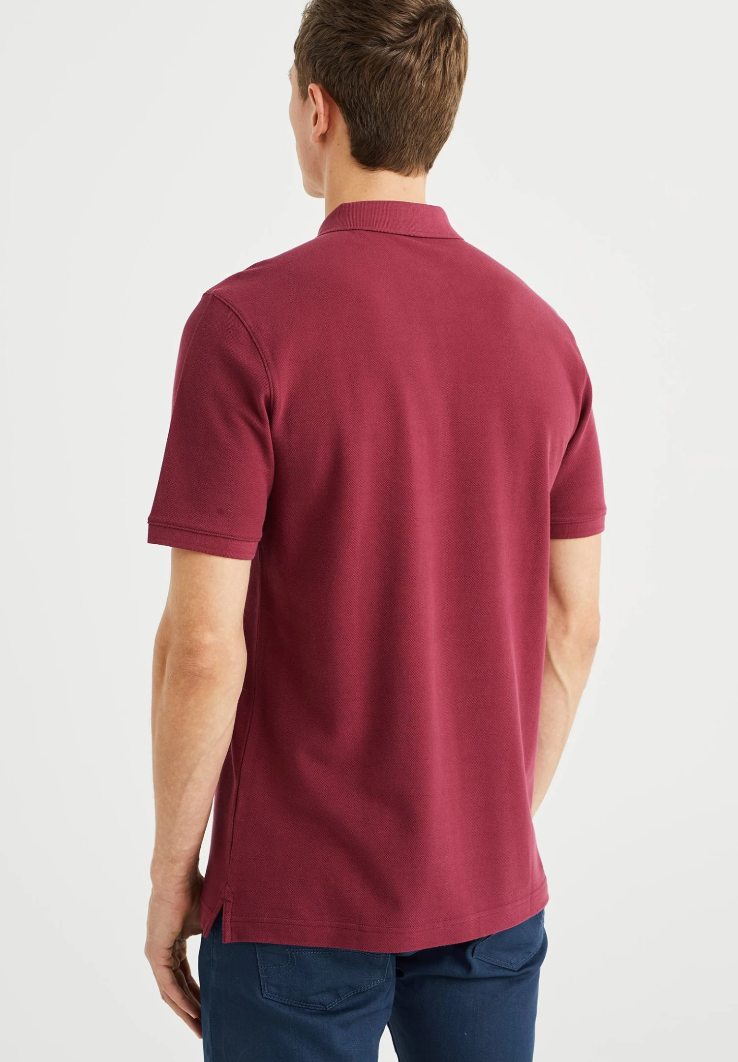 WE FASHION With Structure - Poloshirt - Red - Afbeelding 3