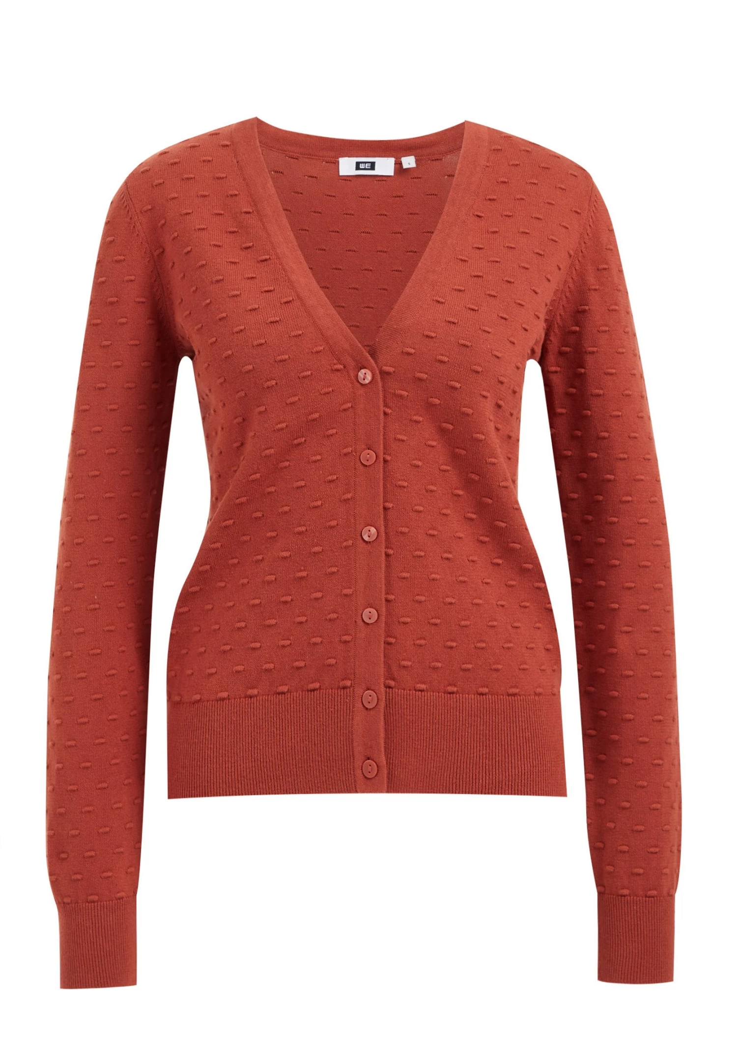 WE FASHION Met Structuur - Vest - Brown - Afbeelding 5