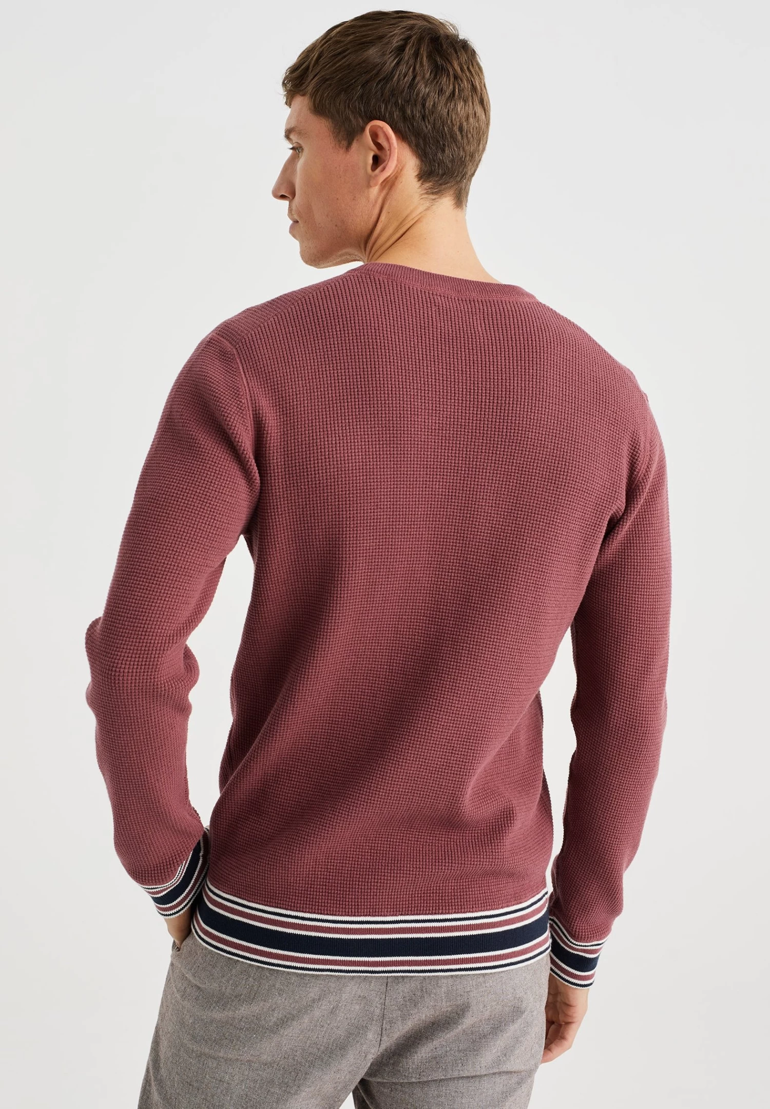 WE FASHION Met Structuur - Sweater - Red - Afbeelding 3