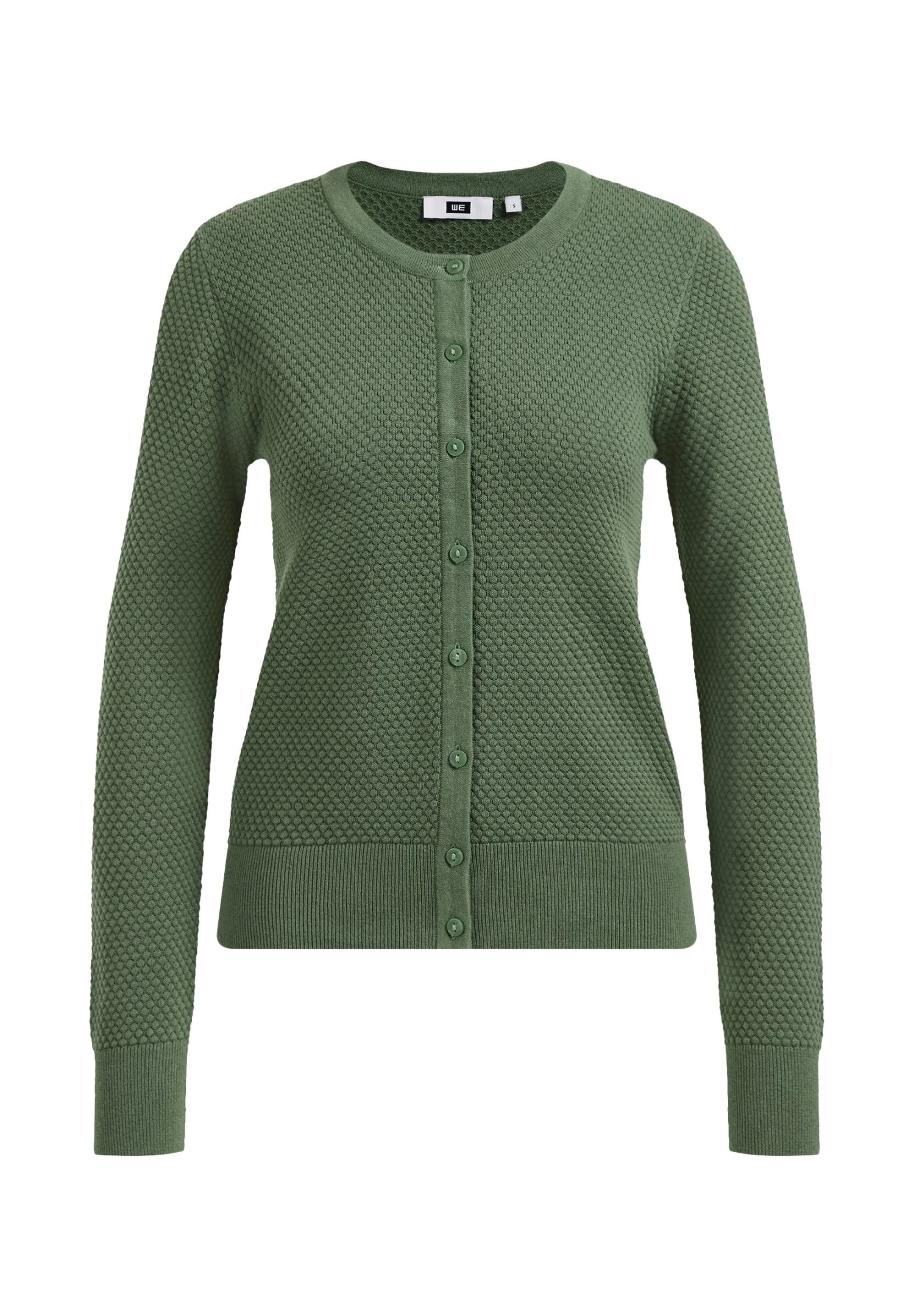 WE FASHION Met Structuur - Vest - Green - Afbeelding 5