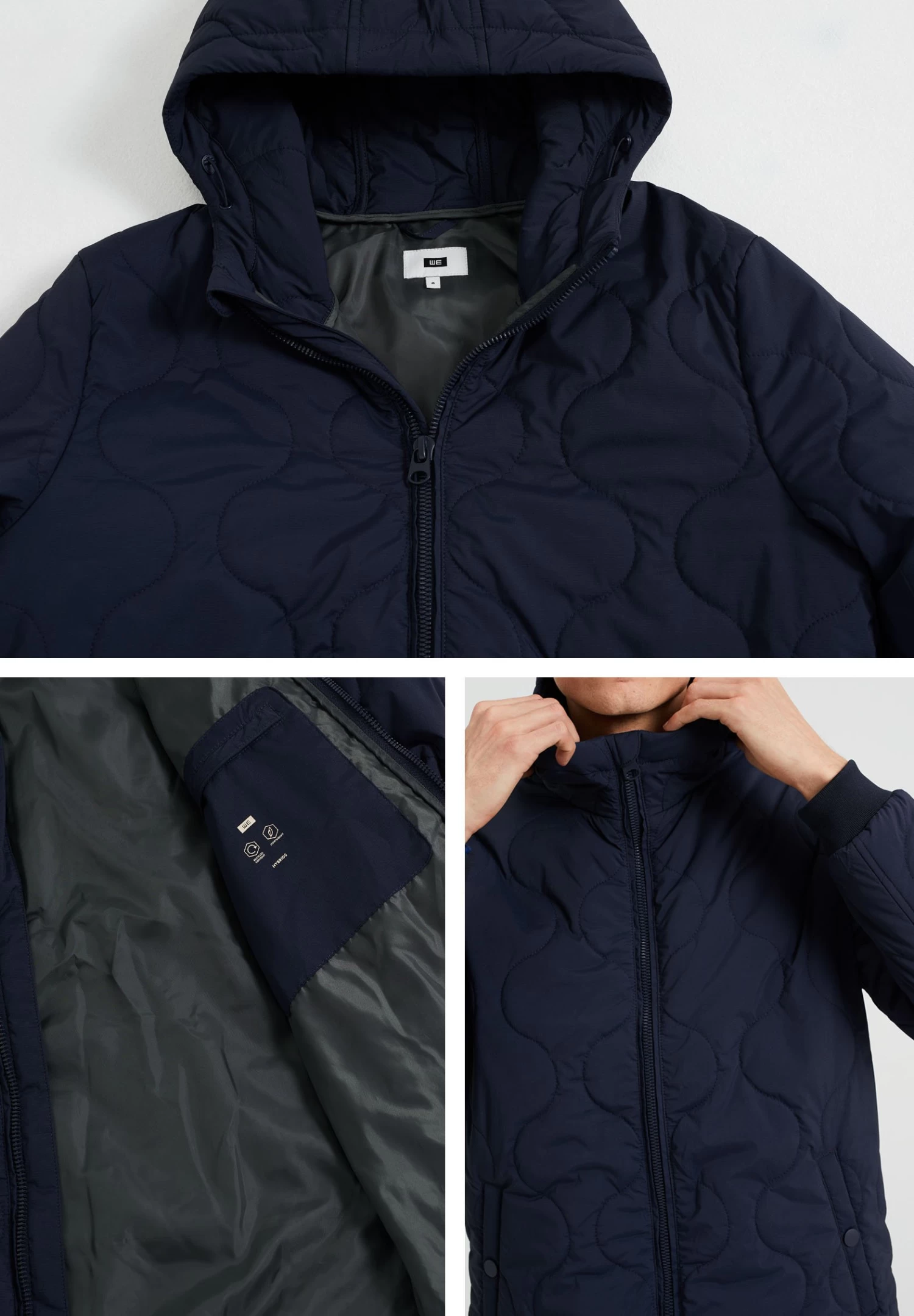 WE FASHION Winterjas - Blue - Afbeelding 4