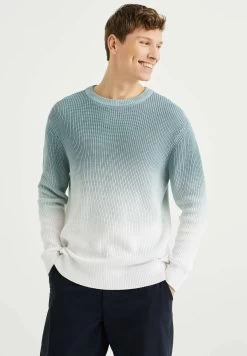 WE FASHION Dip-Dye - Trui - White