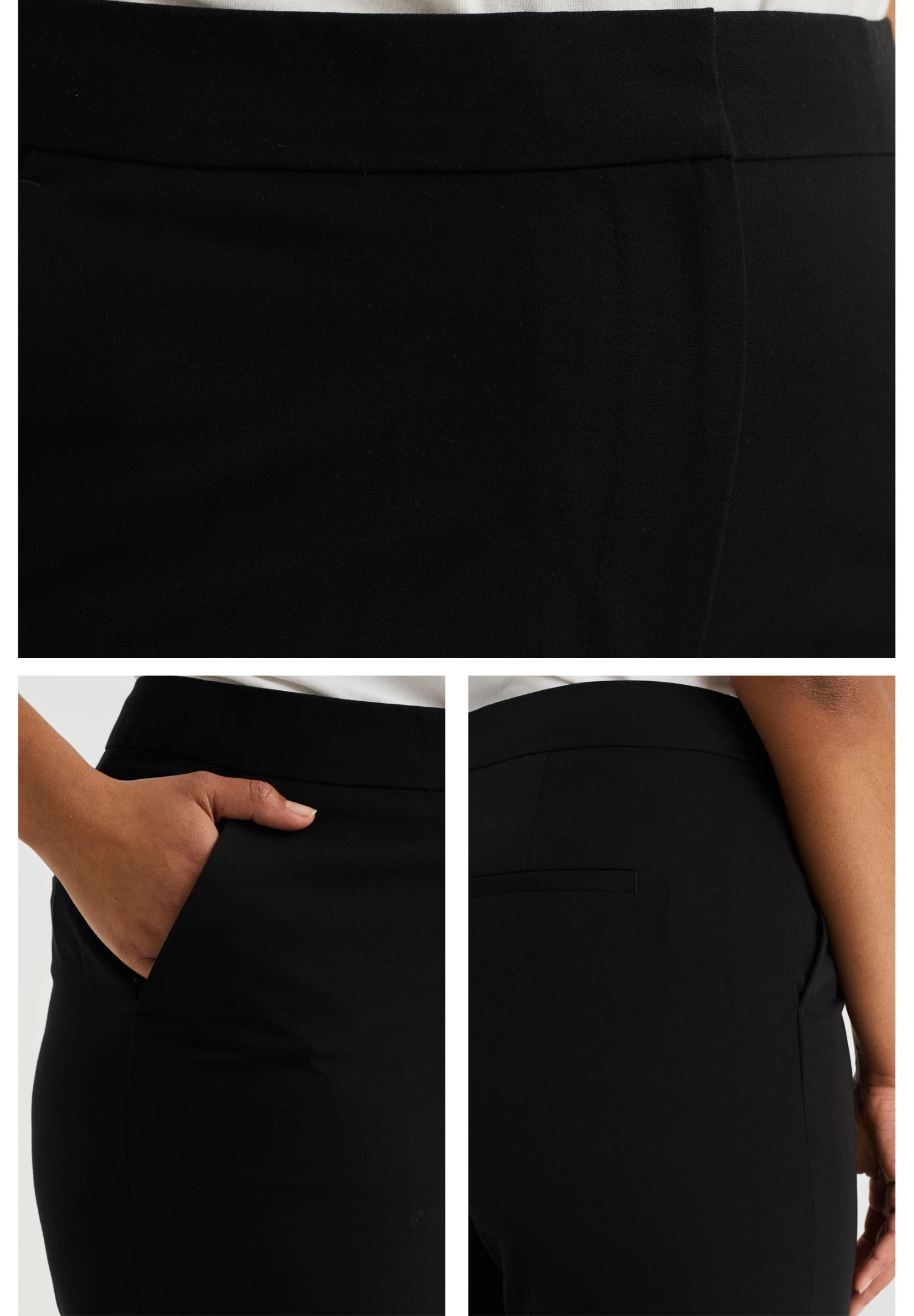 WE FASHION Curve - Broek - Black - Afbeelding 4