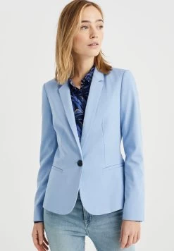 WE FASHION Getailleerde Stretch - Blazer - Blue