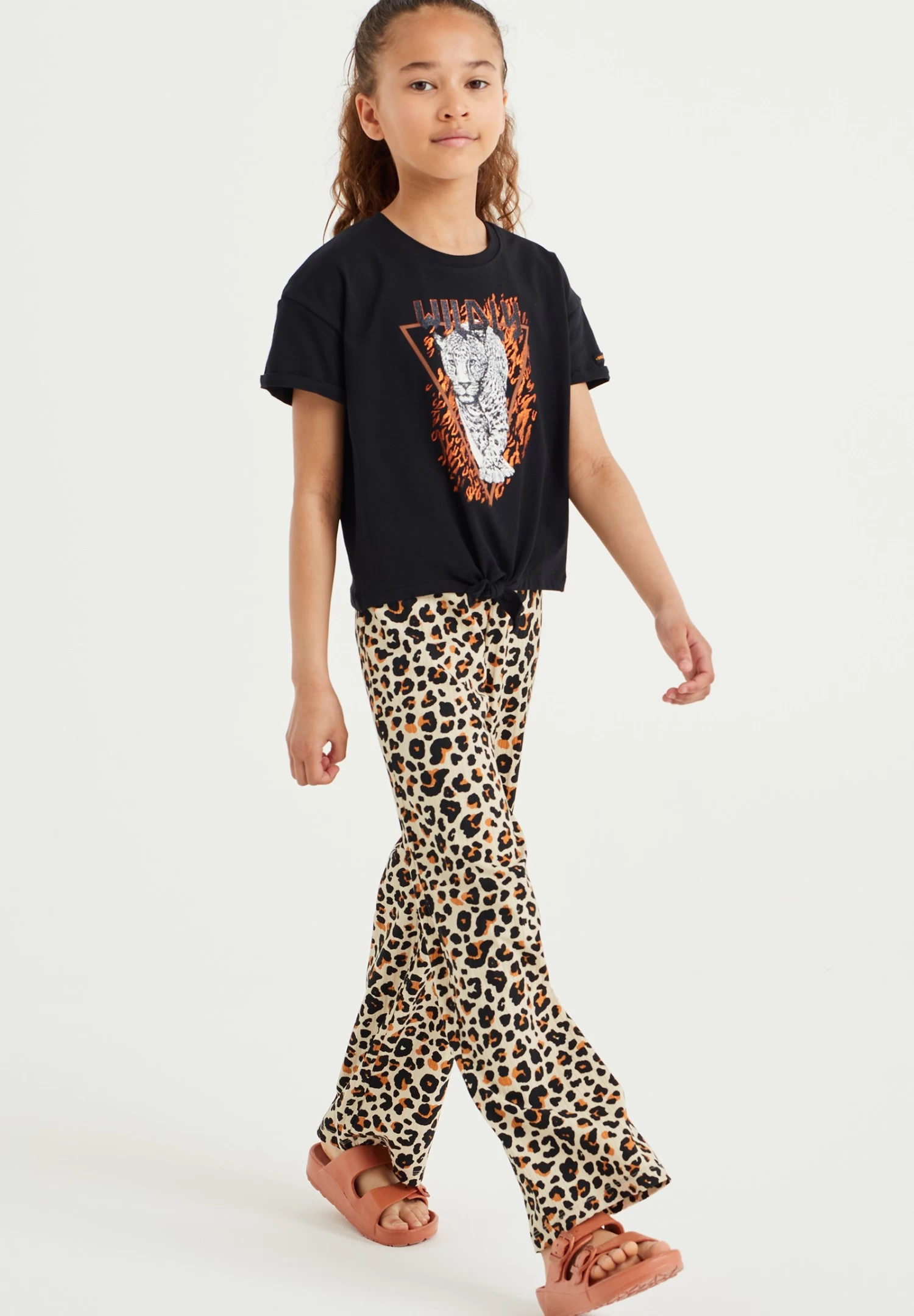 WE FASHION Met Dessin - Broek - Beige