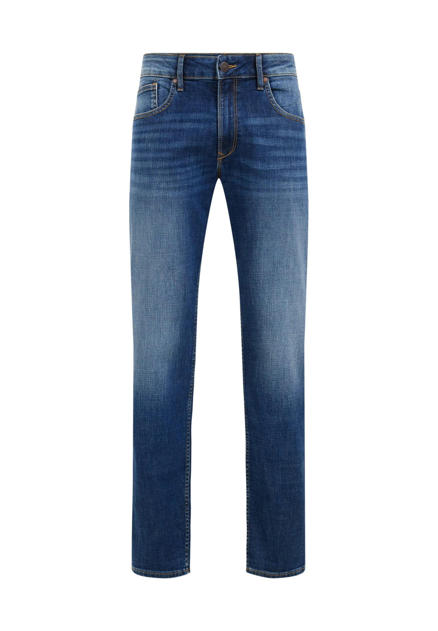 WE FASHION Met Stretch - Straight Leg Jeans - Blue - Afbeelding 6